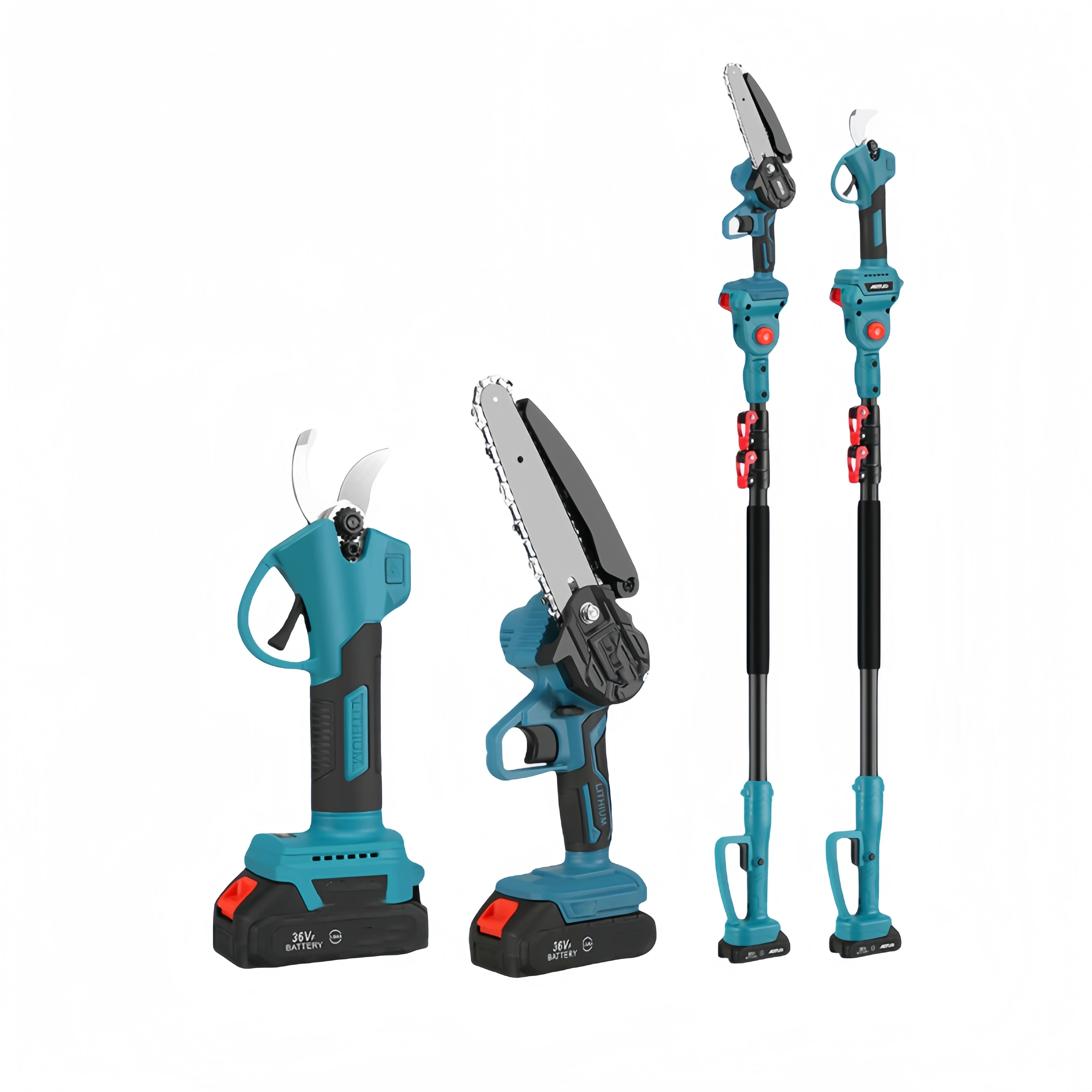 

Electric Brushless Telescopic Pruning Shears High-Altitude High-Branch Shear with Hard Case