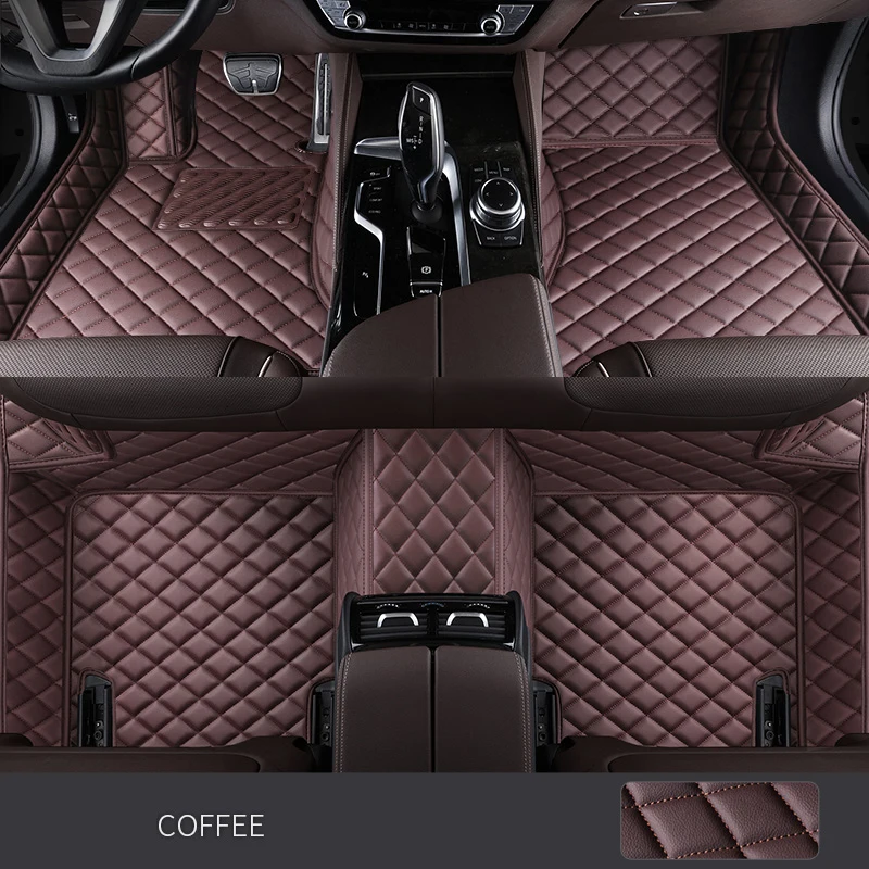 5D Car Floor Mat For Peugeot 206 307 308 207 3008 2004 2006 2008 2010 2011 2012 2013 2014 2016 2018 2019 Custom Auto Accessories