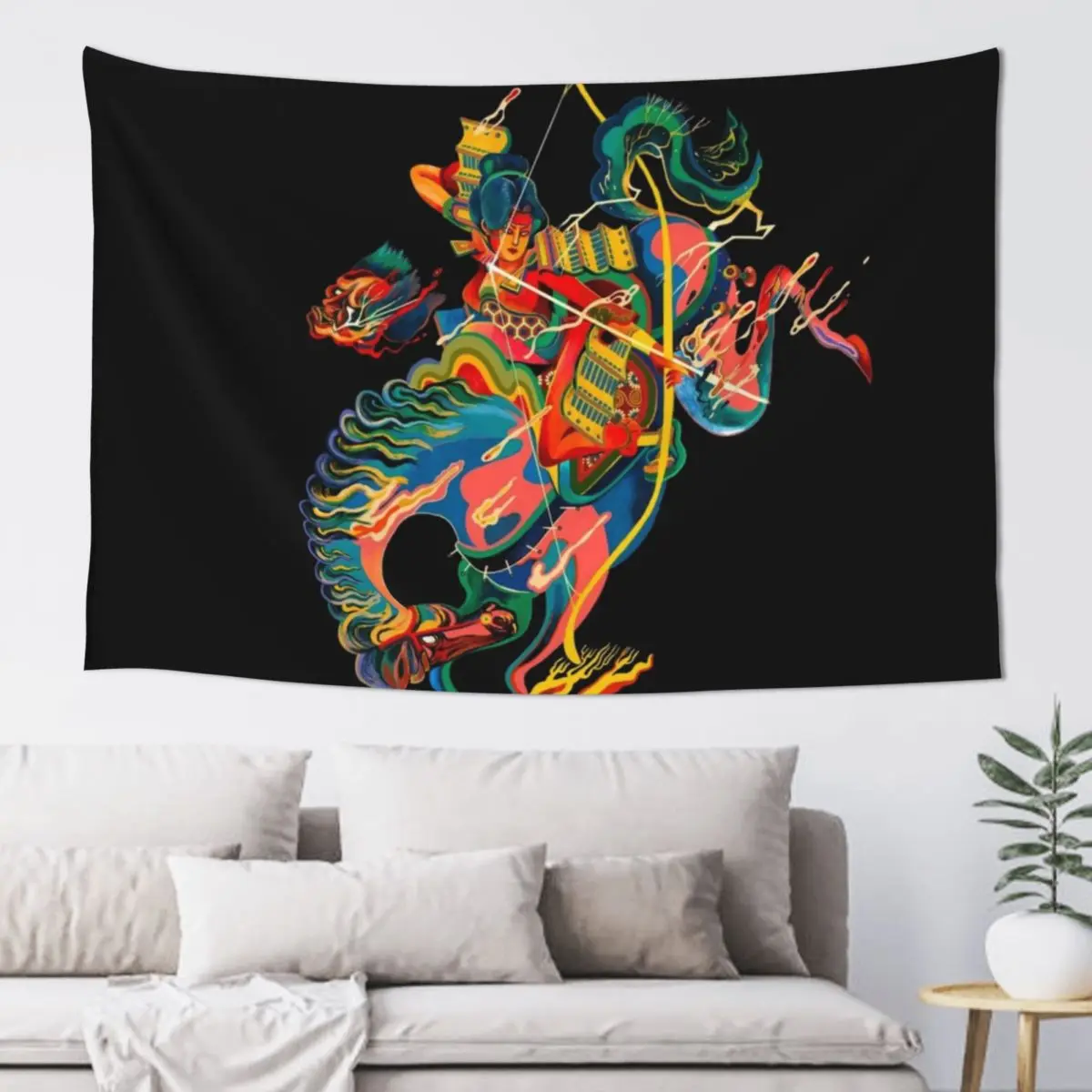 

Mounted: Yabusame (Mounted Archery) Tapestry Anime Decor Wallpaper Bedrooms Decorations Tapestry