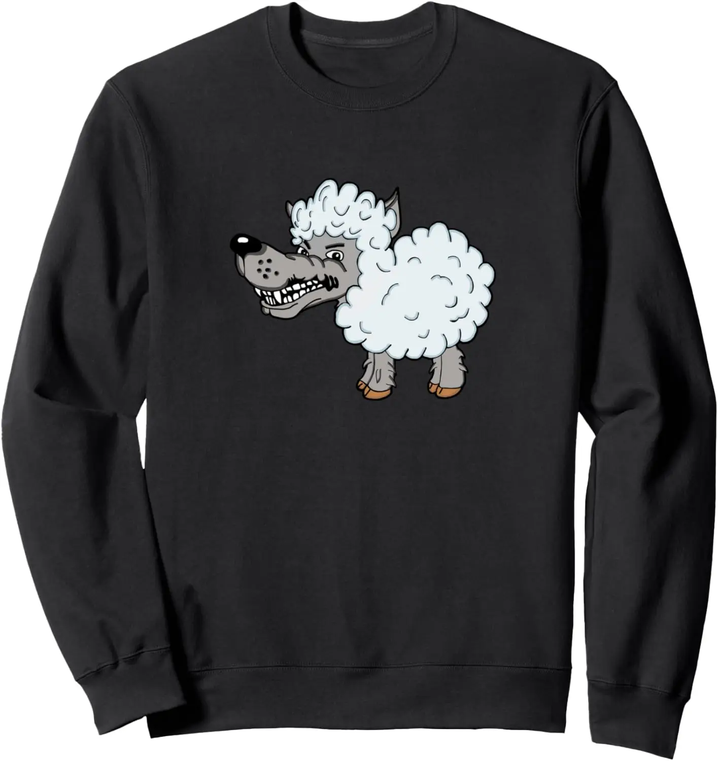 

Wolf In Sheepskin Funny Sheep Sweatshirt