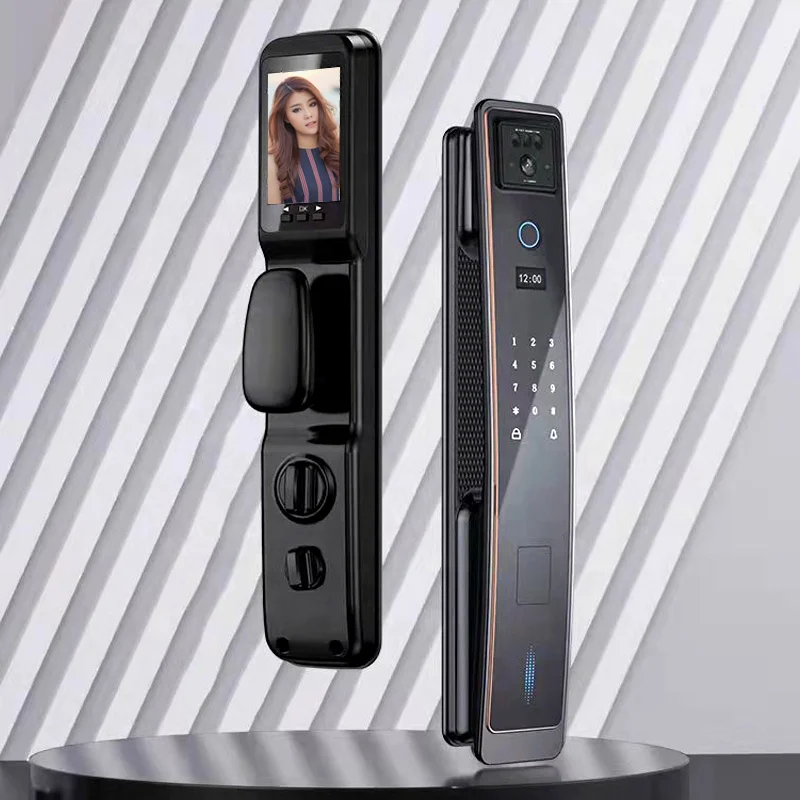 Lxy Smartsteps قفل باب التعرف على الوجه ثلاثي الأبعاد adobe Master Collection Xhome قفل باب فيديو إنترفون عن بعد