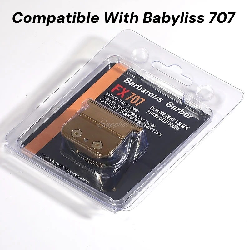 

Для Babyliss 707 FX707Z FX787 FX726, сменный триммер для машинки для стрижки волос, набор сменных лезвий, Pro, совместимый с BaByliss PRO