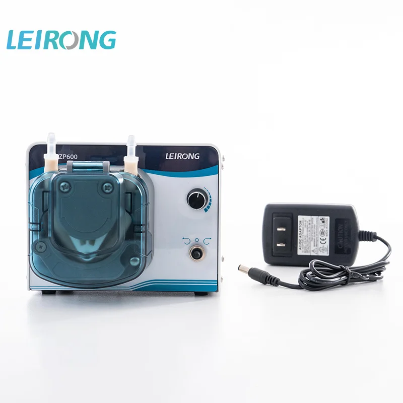 Leirong 1000ml/min Adjustable Speed High Flow Peristaltic Pump with Quick Load Head for Laboratory Use