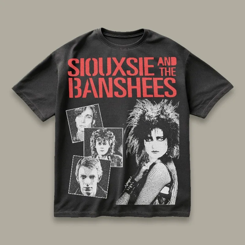Camiseta de Siouxsie and The Banshees, Siouxsie y The Banshees, Camiseta de The Banshees, Siouxsie Sioux, Siouxsie Banshees