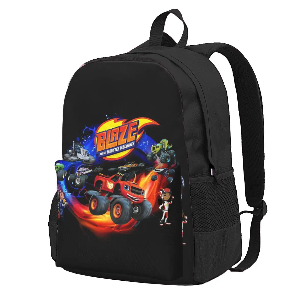 Blaze And The Monster Machines Active Student Backpack School Bag  for Boys Girls Fashion Bookbag Shoulder Bags