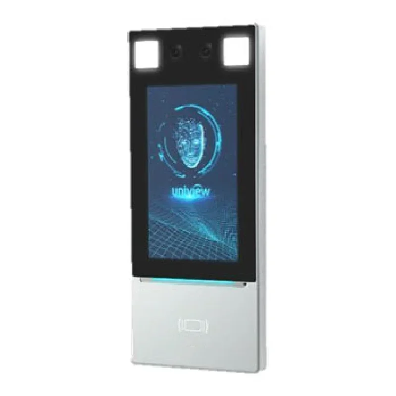 Unv uniview OET-213H-BTS1-NB محطة التحكم في الوصول للتعرف على الوجه مع كاميرا قياس درجة الحرارة الرقمية #4