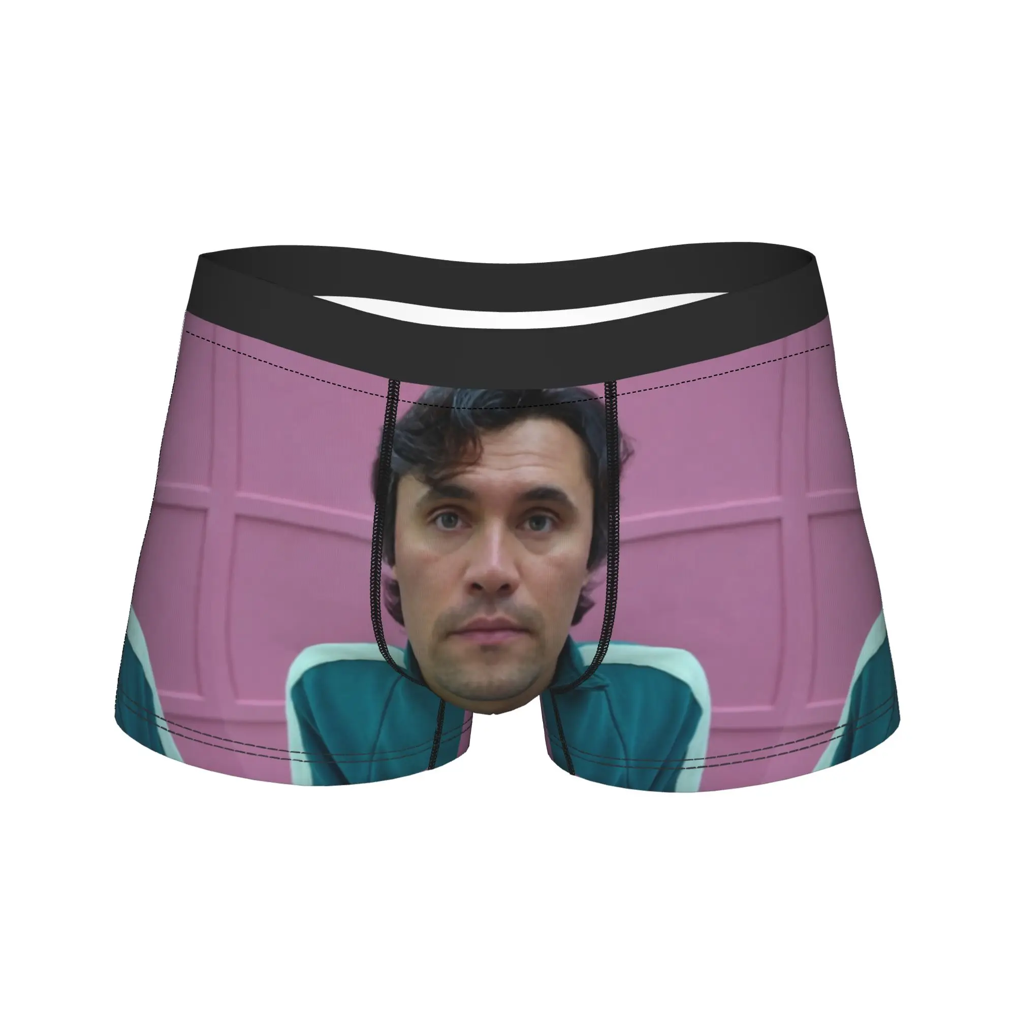 Charlie Kirk Retro Tracksuit Portrait Meme Underwear Sexy Soft Underpants Printed Boxer Brief Men 3D Pouch Plus Size Boxershorts