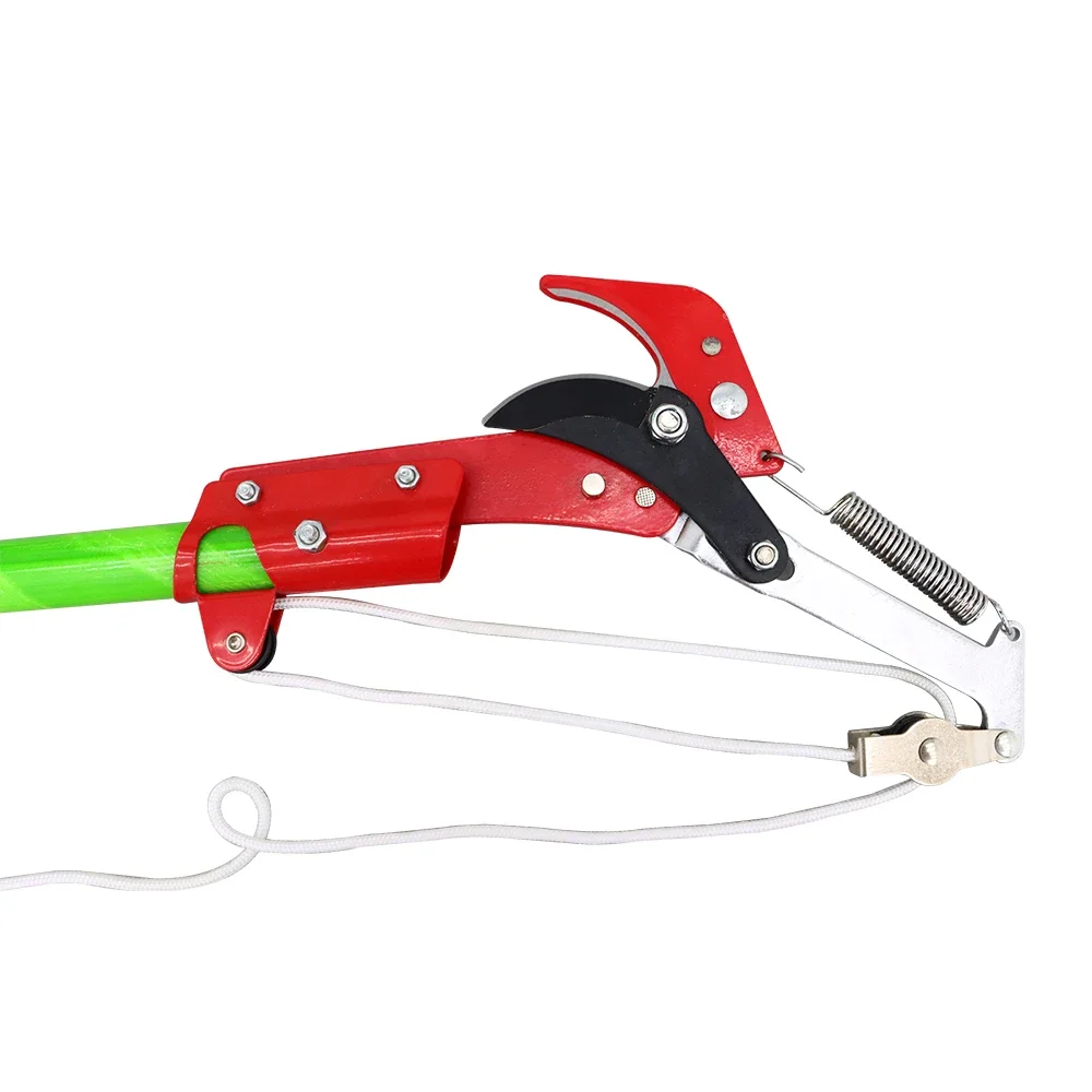New 26 Feet Tree Pole Pruner Scissor Saw Outdoor Cutter Branch Trimmer Loppers Limber Hand Pole Saws Garden Equipment