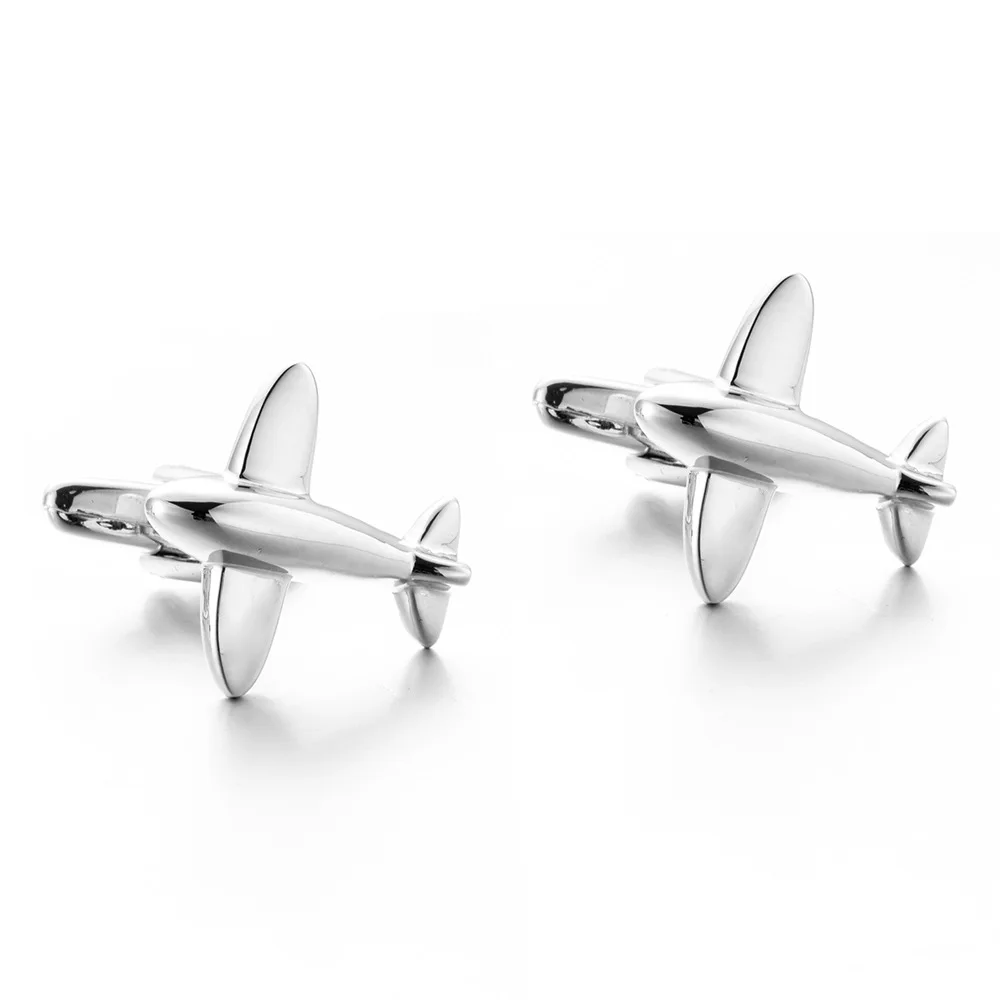 

Cufflinks for Men TOMYE XK21S073 Fashion Silver Color Airplane Buttons Formal Dress Shirt Cuff Links Wedding Gifts Jewelry