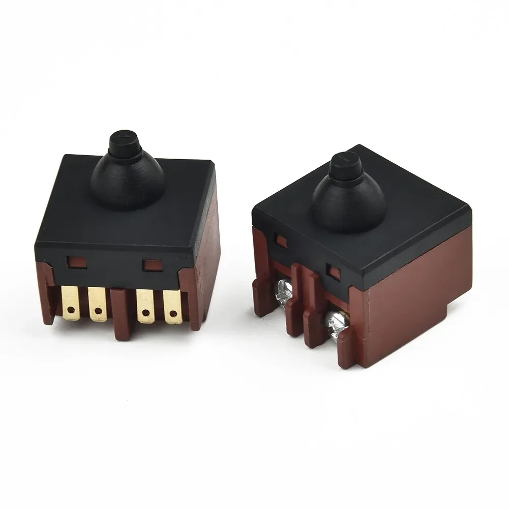 Sostituzione dell'interruttore a pulsante da 2 pezzi per accessori per utensili elettrici per smerigliatrice angolare da 100mm 4"