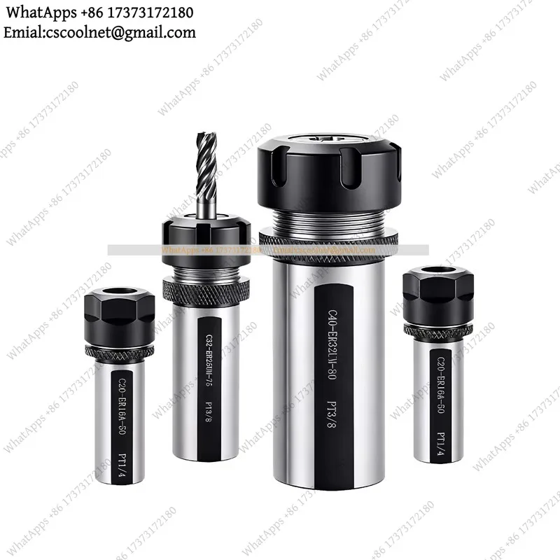 k06 0.005mm Lathe Extension Rods C20 C25 C32 C40 For ER16 ER20 ER25 ER32 ER40 CNC Spring Chuck High Precision