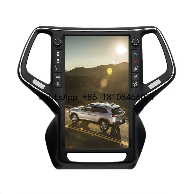 

Android 12 Vertical Screen Car Gps Navigation Radio Touchscreen Display DVD Player for Jeep Cherokee 2014-2021