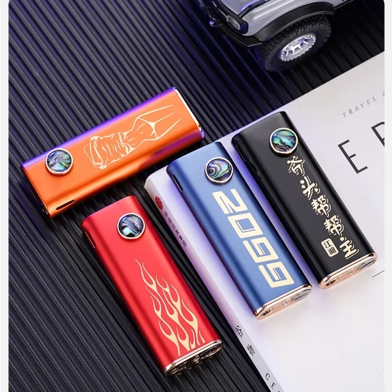 جديد صامت الإشعال موضة اللون المحمولة محايد مفتوح لهب نفخ أخف التدخين اكسسوارات الرجال هدية رائعة 2026