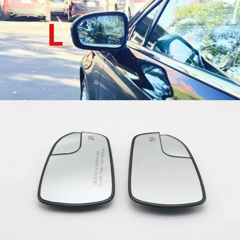 Car Side Rearview Mirror Glass with Heating Heated Lens For Ford Fusion Mondeo 2013 2014 2015 2016 2017 2018 2019 For US Version