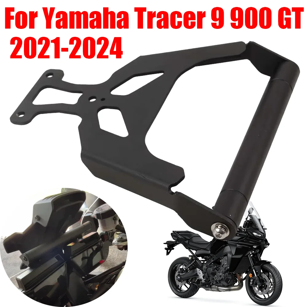

For Yamaha Tracer 9GT 9 GT 900 900GT Accessories Phone GPS Navigation Mount Bracket Support Handlebar Bar Extension Stand Holder