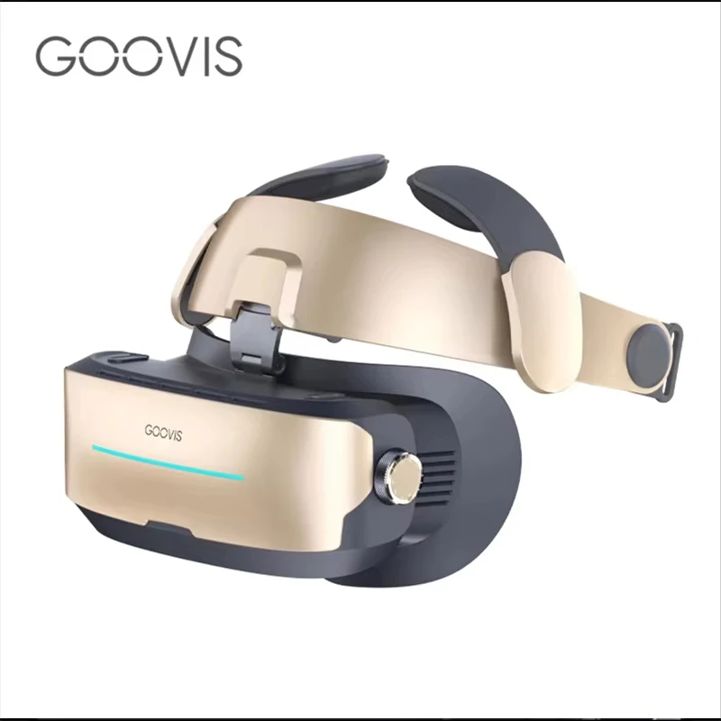 GOOVIS VISION-Head-mounted 3D Giant Screen Cinema HD Video, Vision Master VR, VR Master, 5K, Novo, 2024