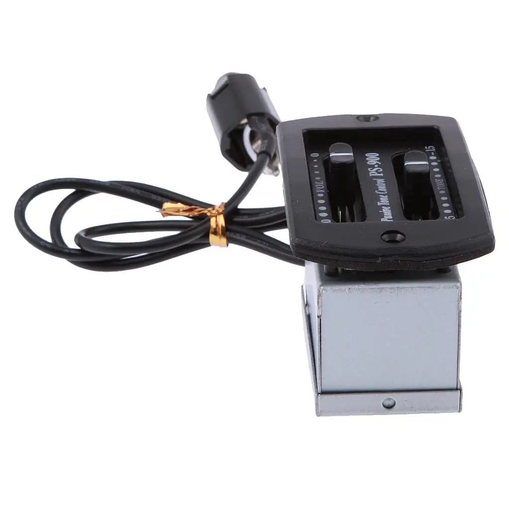 

Guitar Pickup 2-band EQ Onboard Preamp System Piezo Element for Acoustic Performance and Home Studio