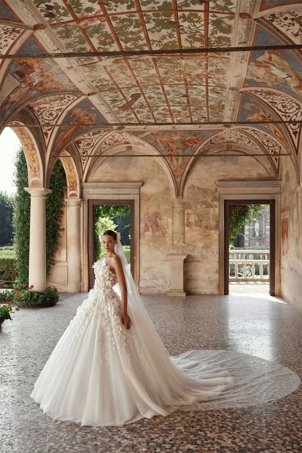 Vestido de fiesta de noche sin tirantes, faldas hasta el suelo, tul sin mangas, vestidos de novia a medida, Dearin Ye, Arabia Saudita, Formal G