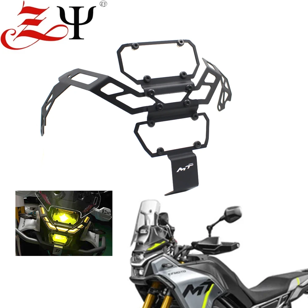 For CFMOTO 450MT 450 MT 2024- Motorcycle Headlight Head Light Guard Protector Cover Protection Grille MT450