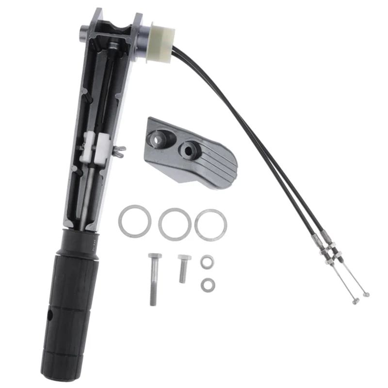 Conjunto de MANGO de acelerador fueraborda 6B4-42111-00-4D con Cable para Yamaha, fueraborda