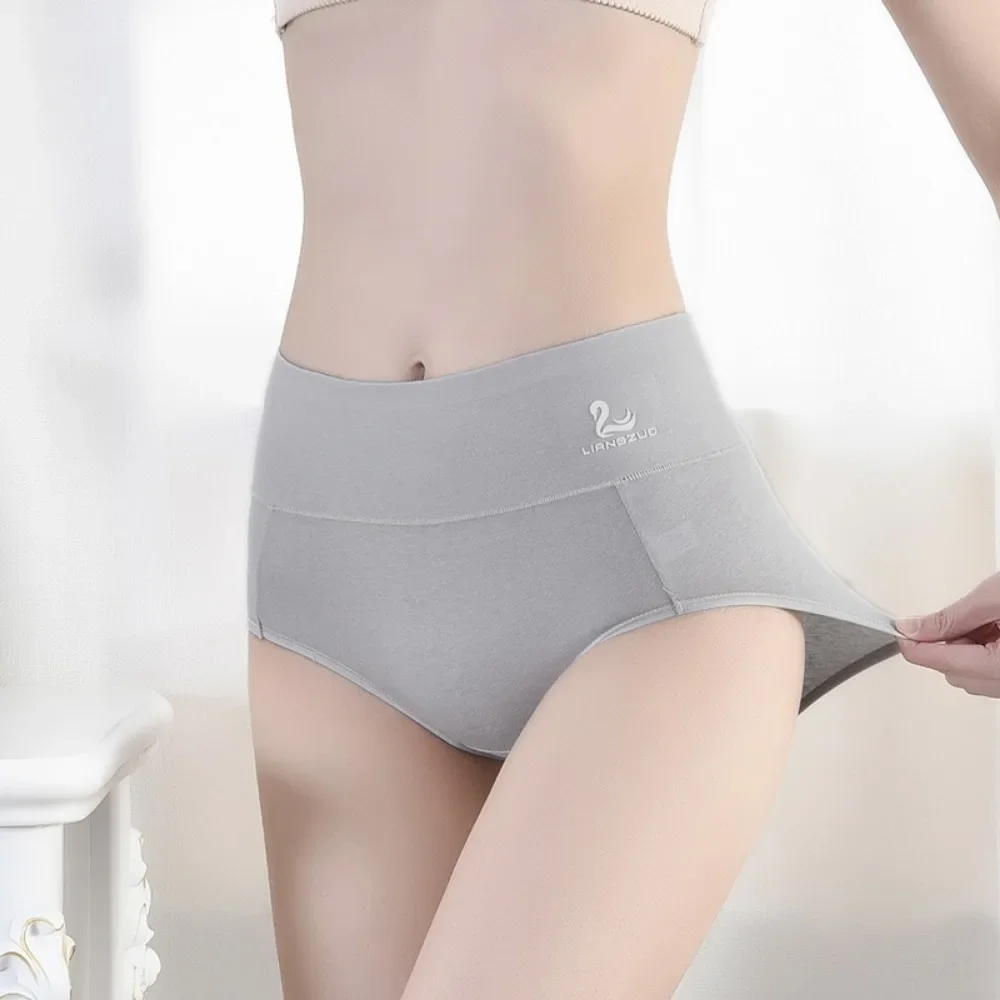 Cotton Panties Women\'s High Waist Underwear Abdominal Plus Size Briefs Girls Female Seamless Underpants Sexy Lingeries Soft Lady