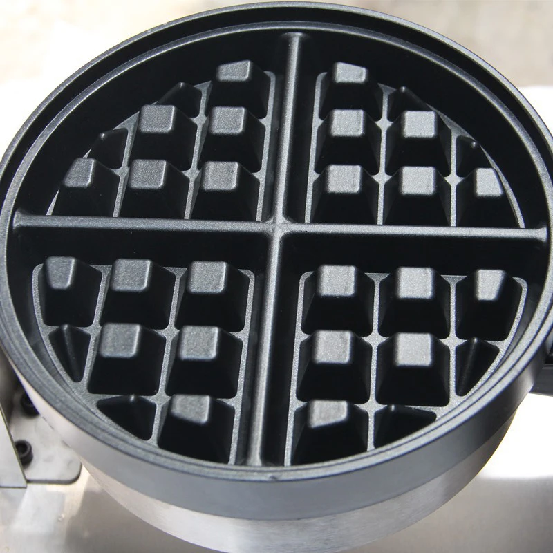 Gaufrier belge à Double rotation HF-8, fer à breloques Keto avec four à gaufres électrique antiadhésif