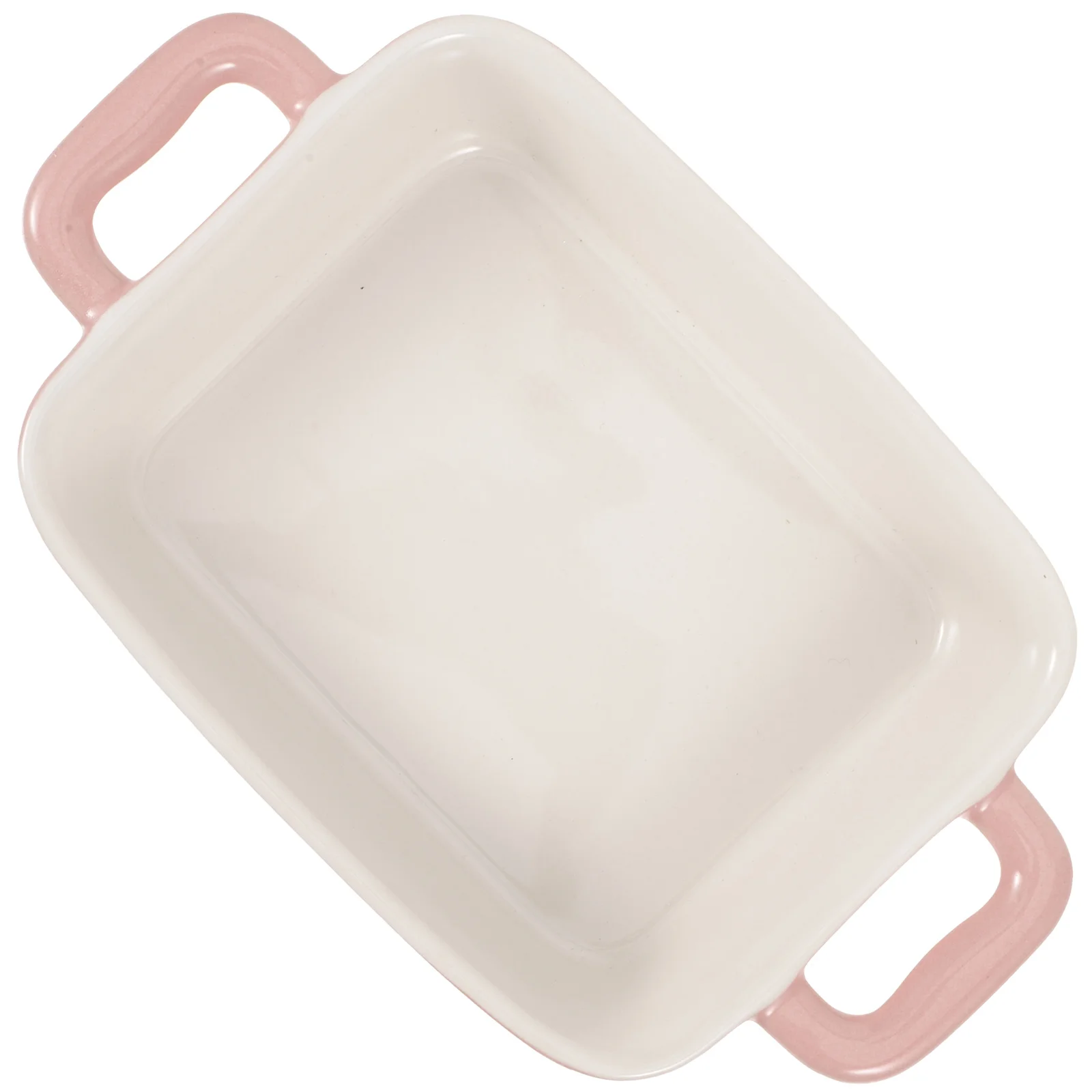 

Oven Special Baking Tray Microwave Oven Special Baking Pan Ceramics Baking Tray Baking Utensils Pink
