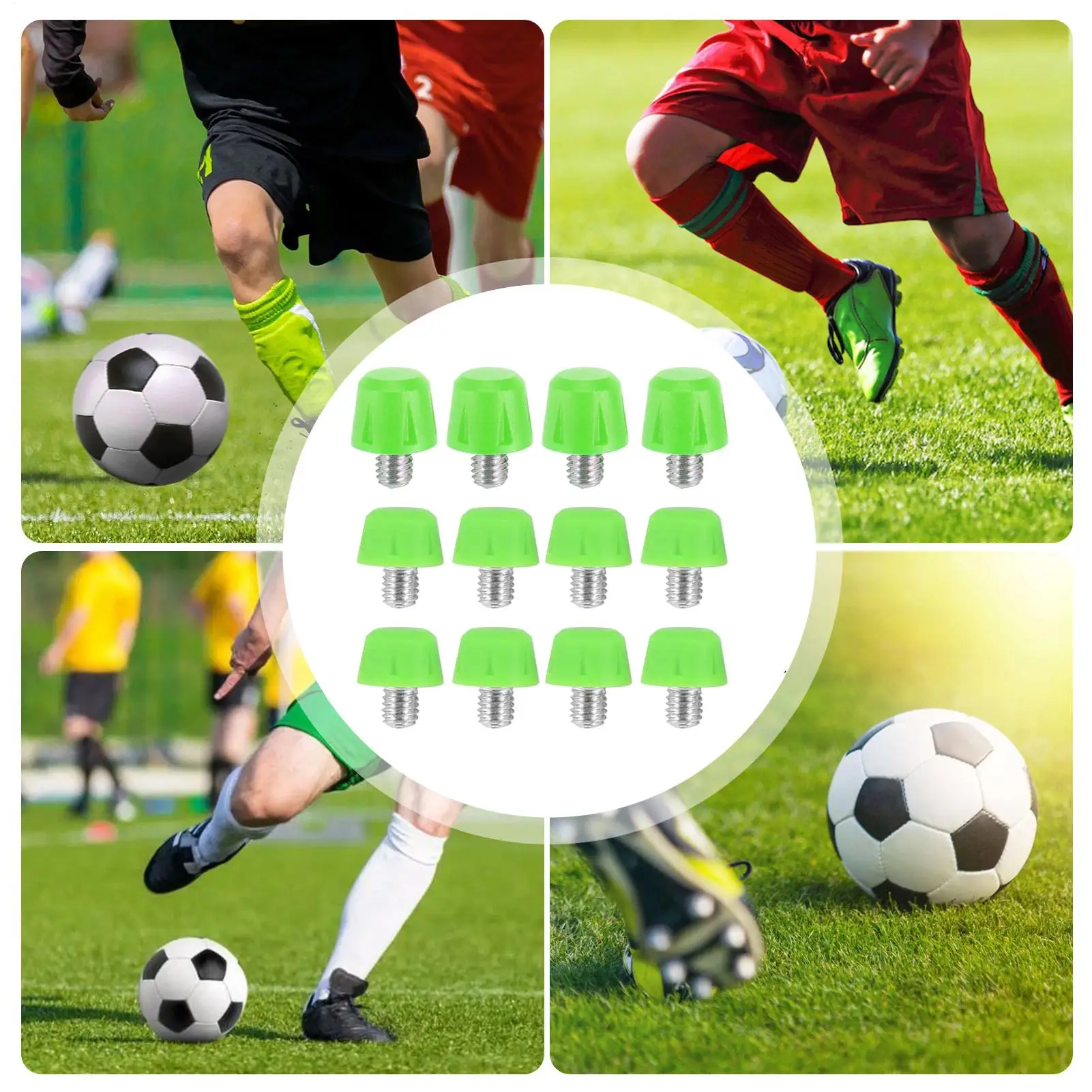 

Football Boot Studs Replacement Football Shoe Replace Studs Sport Screw-in Traction Improver With Wrench For Players Youth
