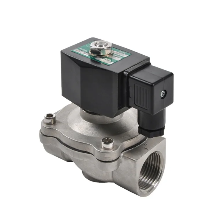 Stainless steel 1/2 inch AC220V Internal Thread Solenoid Valve