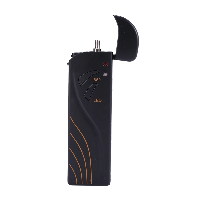 Mini recarregável fibra óptica cabo testador, iluminação LED, luz vermelha tipo caneta, Visual Fault Locator, FTTH, 15km
