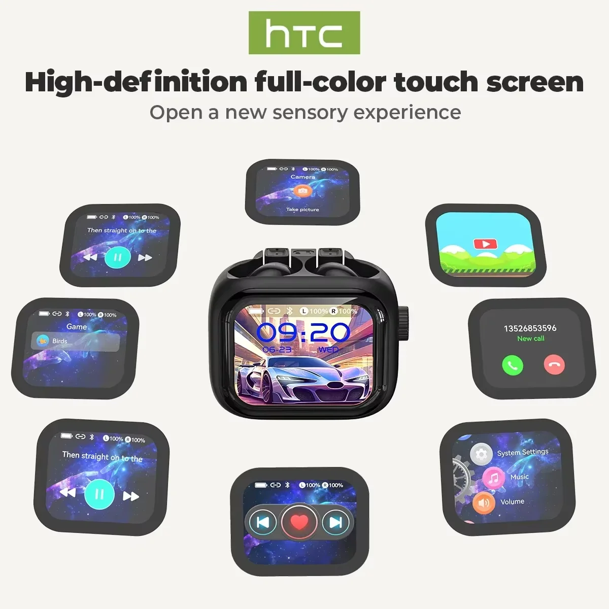 [Ultra HD-scherm] HTC NE40 oor - Wireless Earbuds Tws recensie en prijs