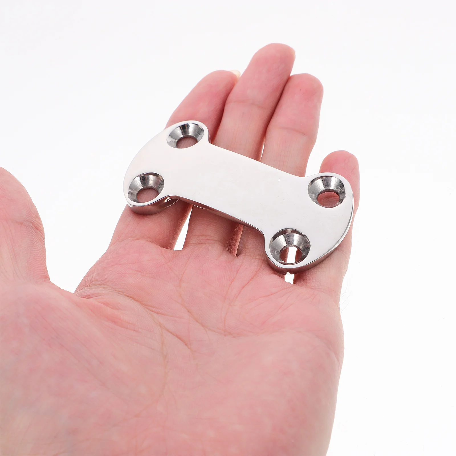 لوحة تثبيت من الفولاذ المقاوم للصدأ تدوم طويلاً، إمداد حزام السطح المصقول لشد لوحة تثبيت الحزام