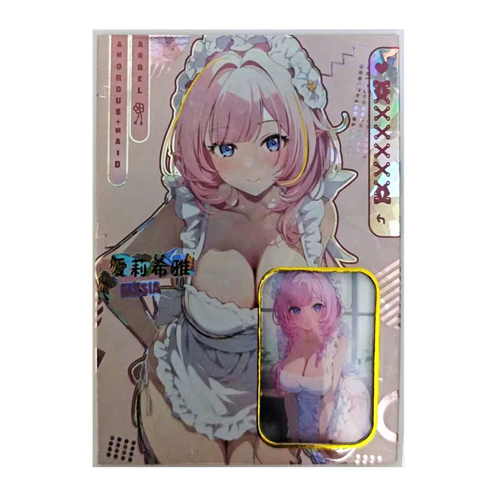 Anime Goddess Story Maid Noelle Himeko Tokisaki Kurumi Film Card Boy Games Toys Birthday Gifts Board Game Collectible Cards