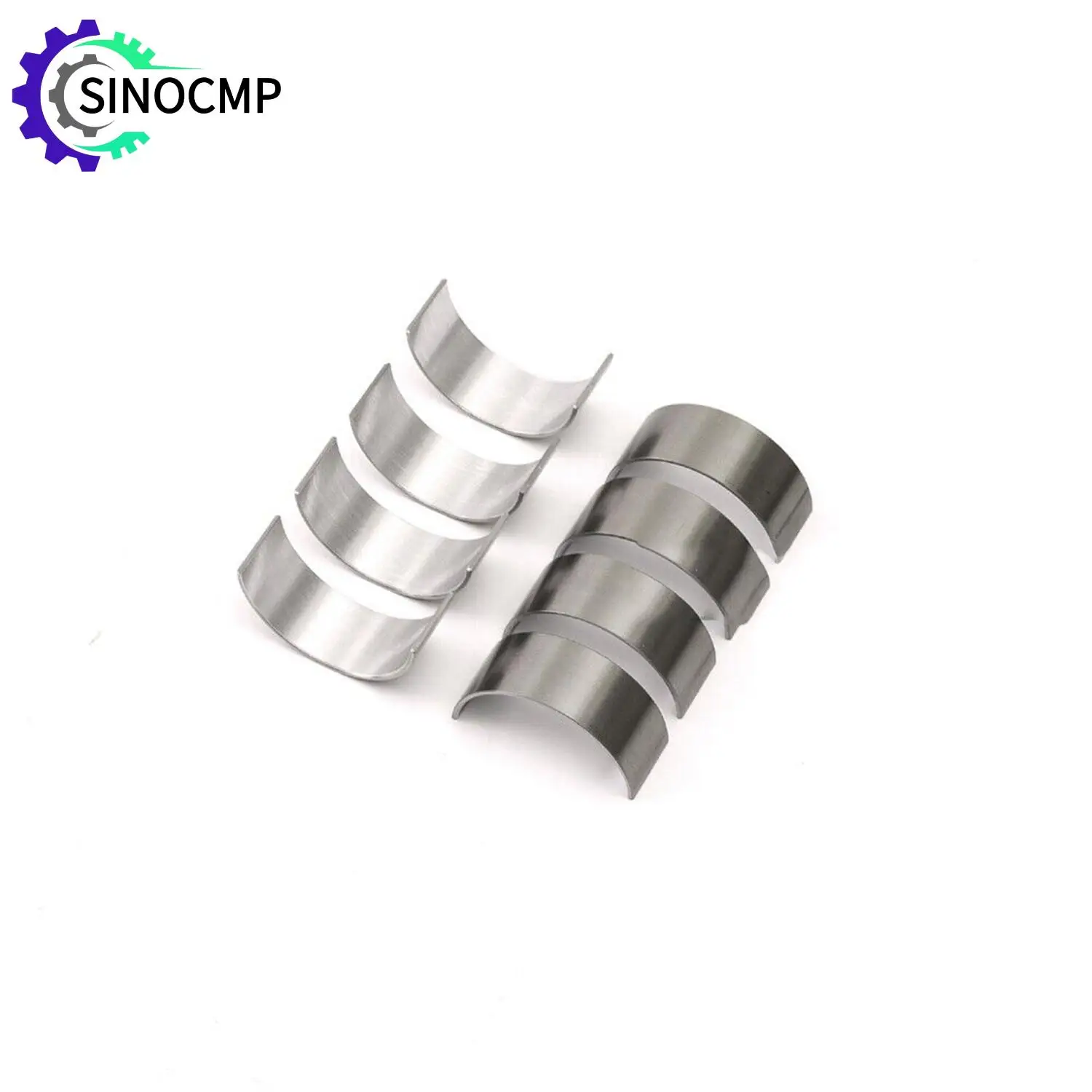 8Pcs Set Bantalan Batang Penghubung 11247586035 11247534683 untuk BMW Mini Cooper 116i 118i R55 R56 F20 N12 N13 N14 N16 N18 1.6L