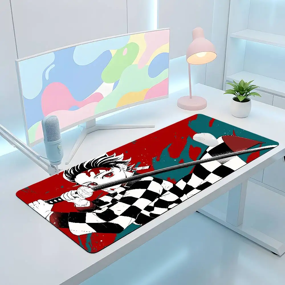 Demon Slayer Anime Mouse Pad Large Gaming Desk Mat Keyboard Mousepad PC Accessories Desk Protector Mats