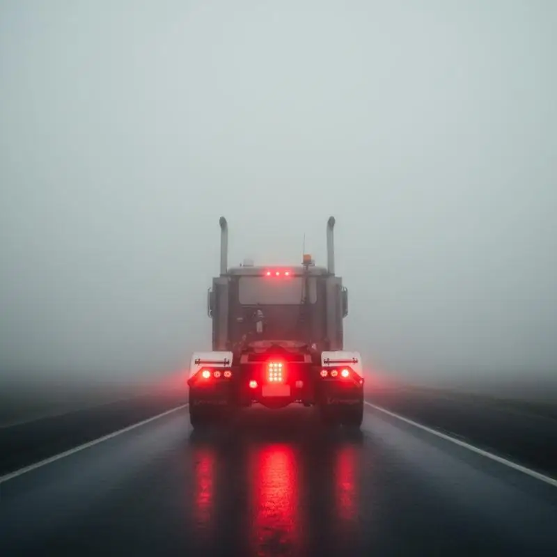 

1PC 12V 24V 12 LED Waterproof Rear Tail Fog Light Driving Lamps Safety Warning Brake Stop Truck Trailer Boat Caravan Lorry