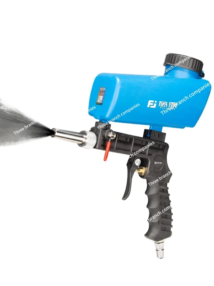 Handheld Sand-Blasting Gun Pneumatic Small High Pressure Rust Removal Impurity Sand Spray Oil Removal Sand Flushing Tool