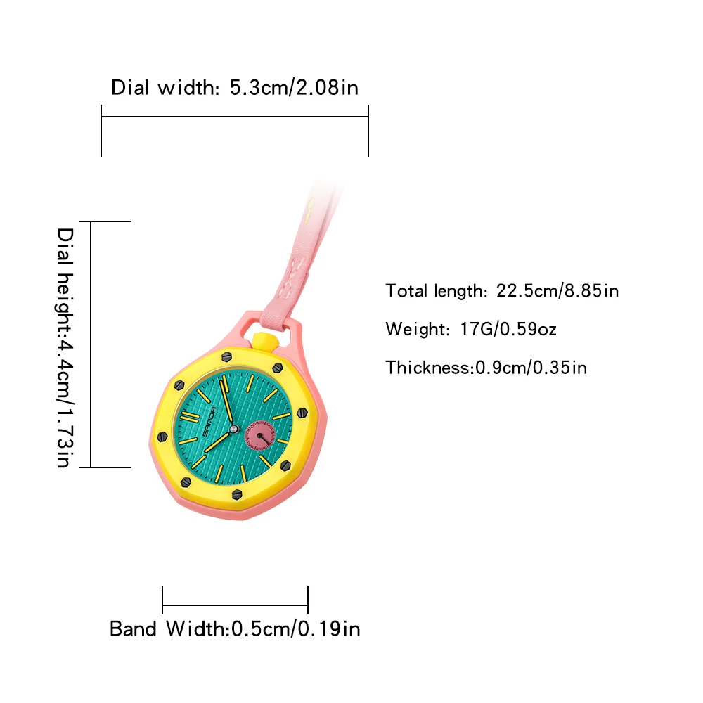 SANDA Cute Style Waterproof Women's Watch Luminous Elegant Dress Wristwatch Women Fashion Casual Quartz Watches Ladies