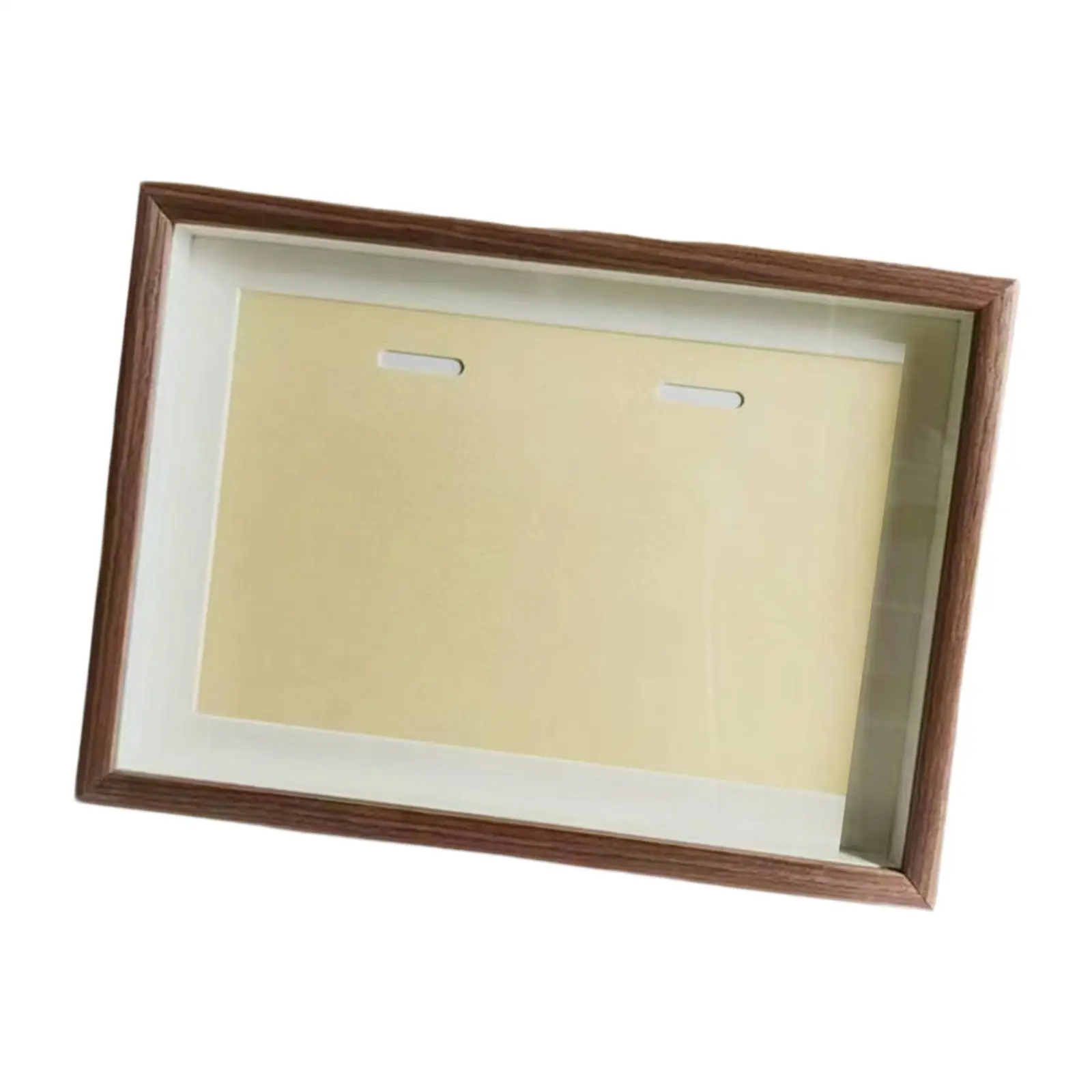 Medals Display Storage Frame Wood Collectible Awards Shadow Box for Runner Race Soccer Gymnastics and Football Memorabilia