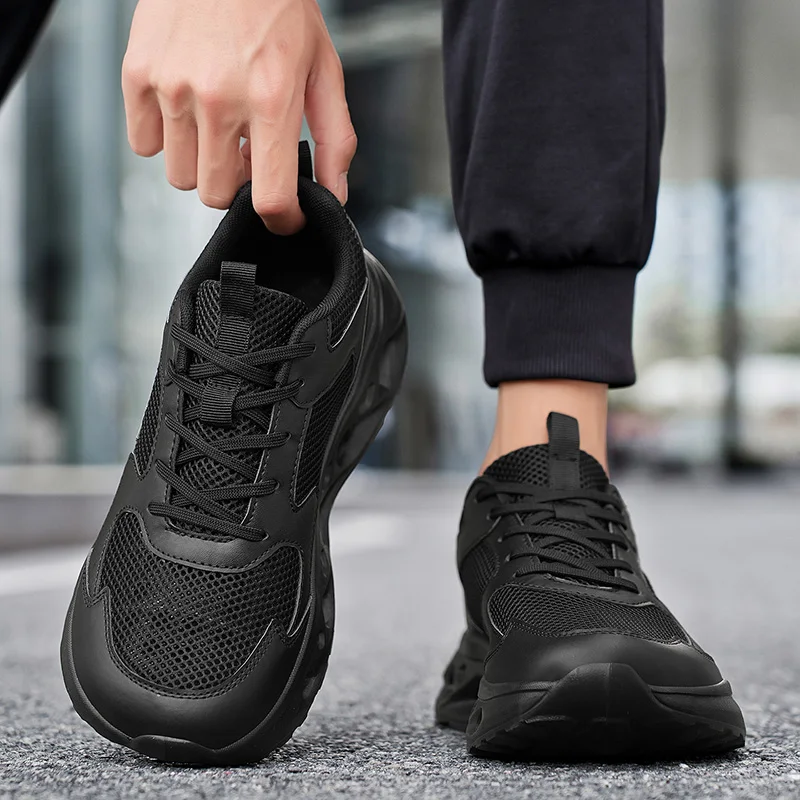 

New Unisex Wide Toe Sports Shoes Lightweight Breathable Soft Soled Casual Shoes Comfortable Outdoor Low Cut Hiking Shoes