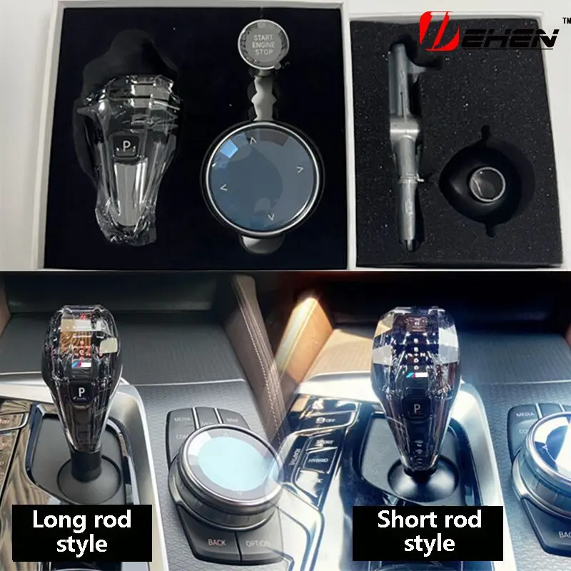 Crystal Gear Shift Knob for BMW 5 Series F10 G30 G32 Series G05 G01 G07 G08 G01 G02 G12 X3 X3i Chassis Car Accessories