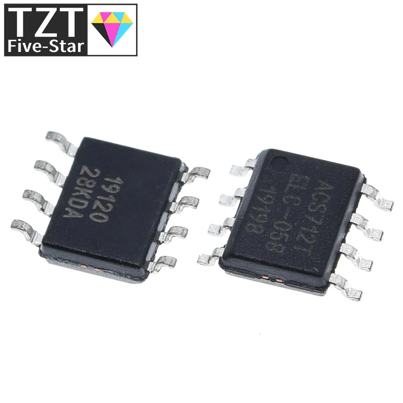 5/10 قطعة اليجرو ACS712 ACS712T ACS712ELCTR ACS712ELCTR-05B 5A 5V (ACS712ELCTR-05B-T) لوحدة الطاقة