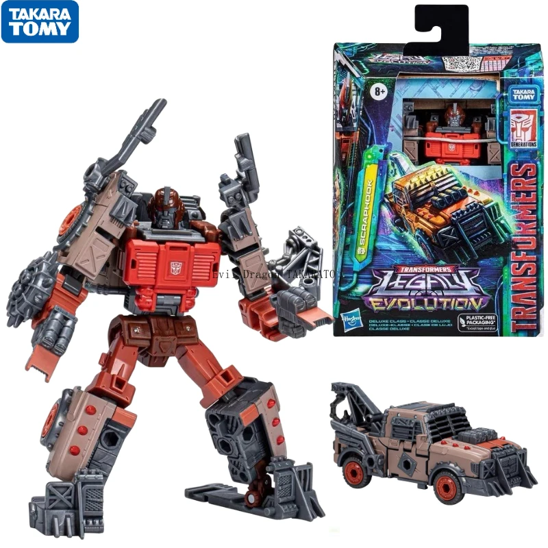 

В наличии TAKARATOMY Transformers Legacy Evolution Deluxe Scaphook экшн-фигурка Модель Игрушка коллекция хобби подарок