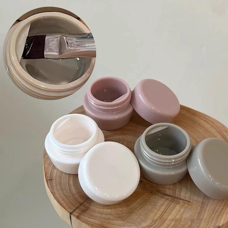 5 جرام المحمولة كريم جرة الجرار وعاء مربع ماكياج مسمار الفن مستحضرات التجميل حبة تخزين الحاويات