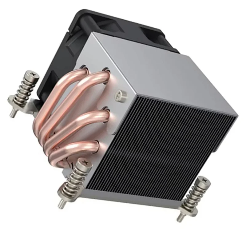 GO-LGA2011-R63 برودة 150 واط ل LGA 2011 المبرد 2U 4 أنابيب الحرارة LGA2011 مربع نوع 80 مللي متر X 80 مللي متر تصاعد الملعب بالوعة الحرارة