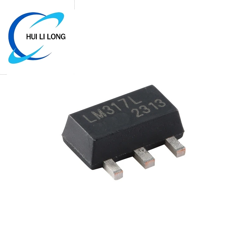10 teile/los lm317 lm317l lm317lipk sot-89-3 317 317l sot89 dreipo liger einstellbarer Spannungsregler-Chip ic