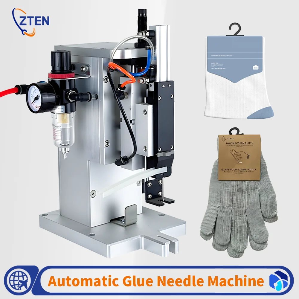 Automatic Hang Tag Labeling Machine Marking Machine For Fast Fixing Marking Machine For Socks Towels Apparel And Other Products