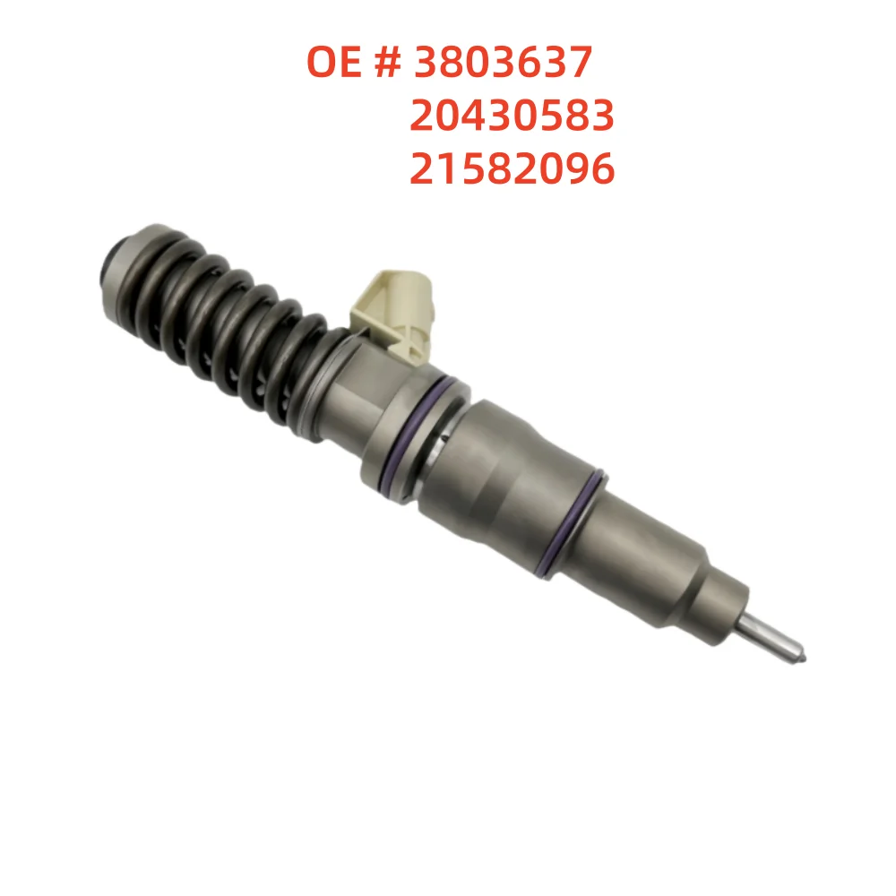 

High quality New 3803637 20430583 21582096 Fuel Injector for Volvo EC460B EC360B Truck FH12