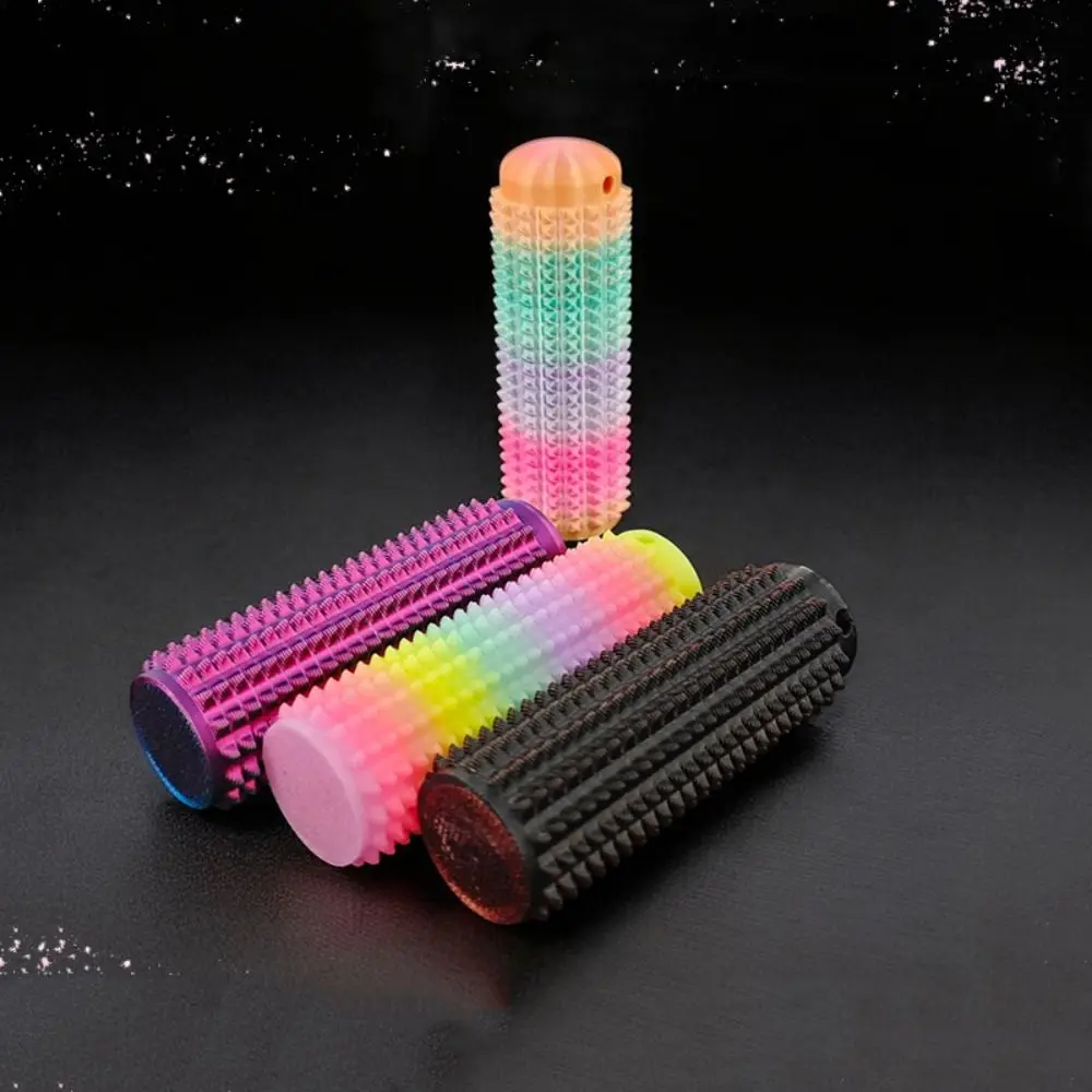 Mini BPA-Free Tactile Sensory Keychain Sensory Stimulation Textured Spiky Grip Portable Bumpy Grippie Stim Keychain Office Desk