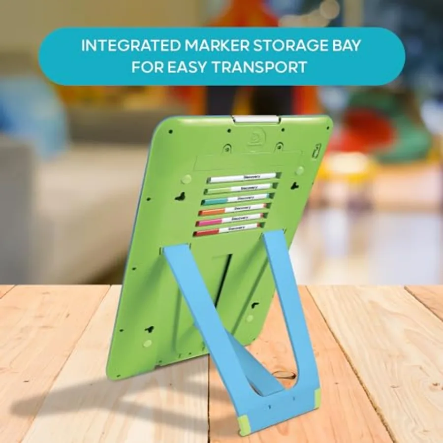 حامل رسم متوهج نيون محمول مع 6 أقلام تحديد ألوان ومسند مدمج للتركيب على الحائط و5 أوضاع إضاءة للفن الإبداعي